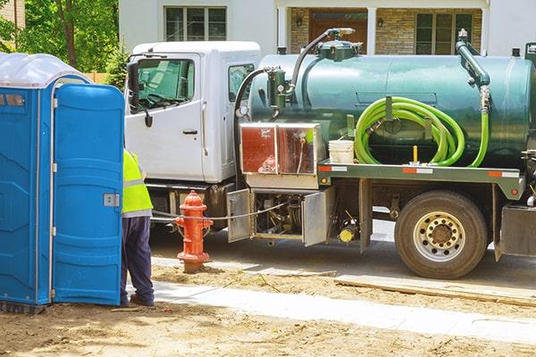 workers at Tacoma Porta Potty Rental